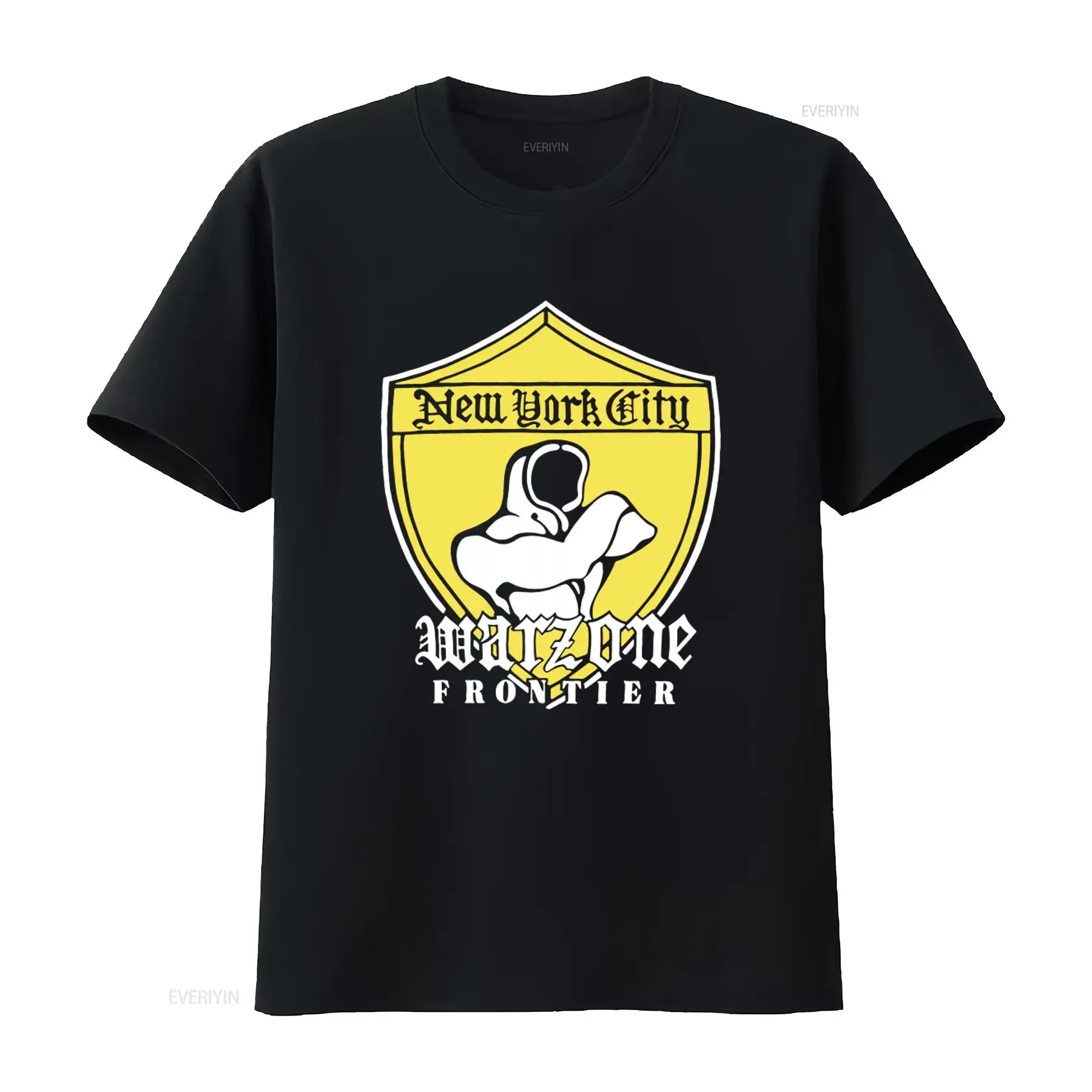 Men'S Fashion New York - เสื้อยืดลายพิมพ์ Warzone วงฮาร์ดคอร์พังก์อเมริกัน นิวยอร์กซิตี้ ฟรอนเทียร์ สตรีทแวร์
