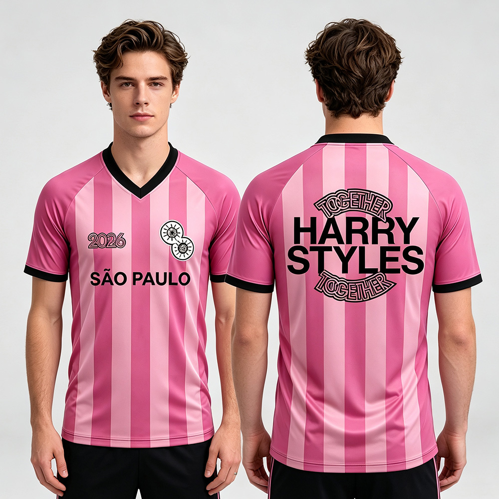 Men'S Fashion Sydney - เสื้อเจอร์ซีย์ทัวร์ HarryStyles Together Sydney SAO PAULO