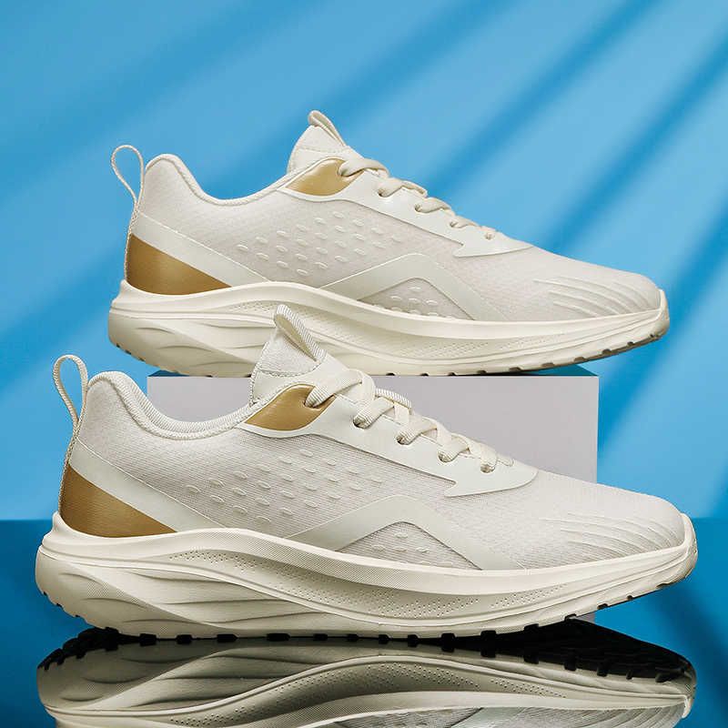 Mens Fashion Trainers - รองเท้าผู้ชาย Ete กันลื่น ไซส์ 46 รองเท้าผ้าใบผู้ชายแบบสาน