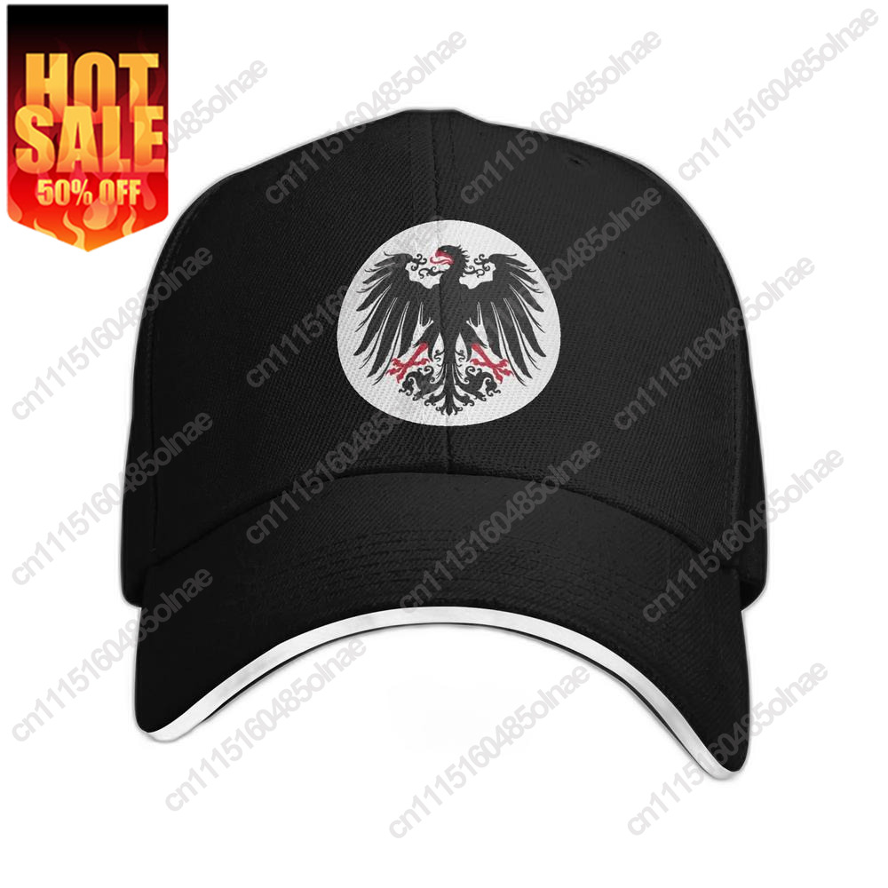 Men'S Fashion With Hat - หมวกเบสบอลเยอรมันลายอินทรีแฟชั่นยูนิเซ็กส์ ตราธงเยอรมันสำหรับผู้ใหญ่ หมวกทรงแด๊ดปรับขนาดได้ หมวกฮิปฮอปสแนปแบ็คสำหรับผู้หญิงและผู้ชาย