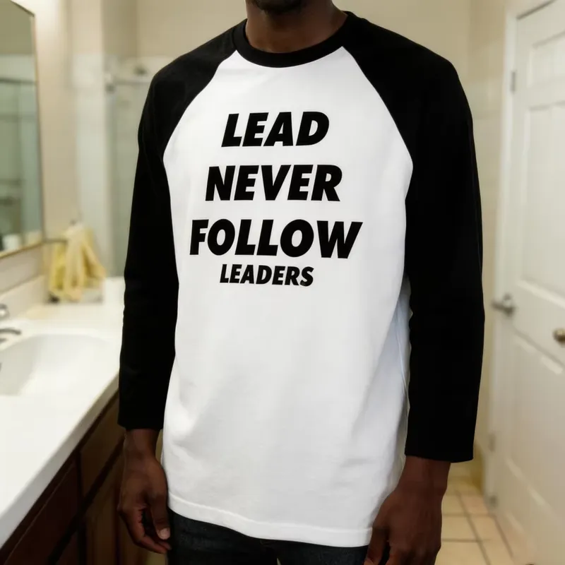 Mens Fashion Summer - เสื้อยืดแขนยาวลำลองพิมพ์ลาย 3D ปี 2026 ลาย Lead