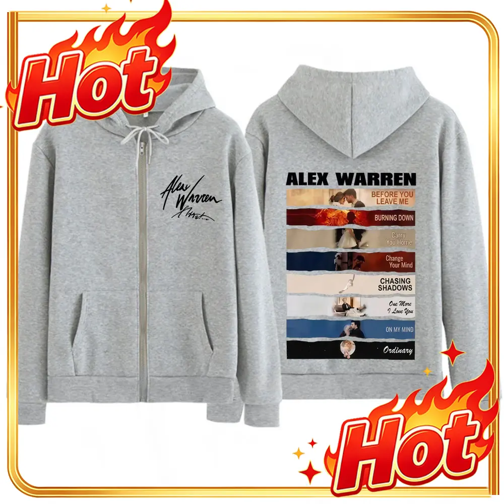 เสื้อฮู้ดมีซิปพิมพ์ลายทัวร์ 20 - Mens Fashion Zip Up Hoodies บทวิจารณ์และราคา