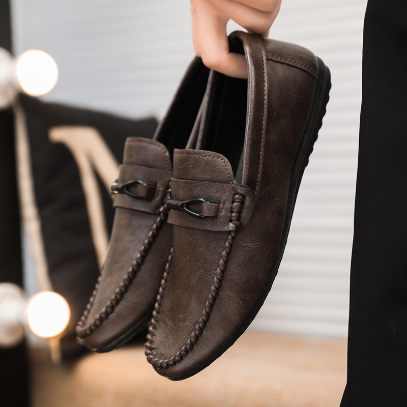 รองเท้าโลฟเฟอร์ผู้ชาย รองเท้าล - Mens Fashion Trainers บทวิจารณ์และราคา