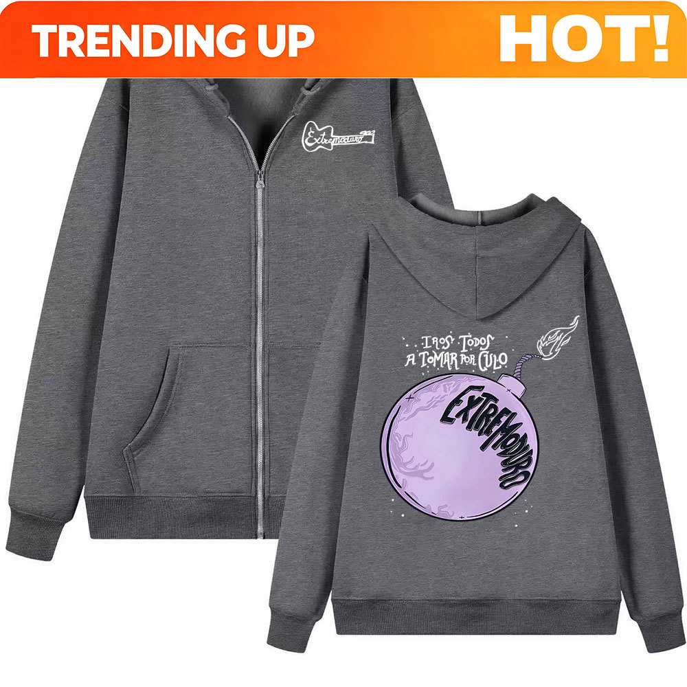 เสื้อฮู้ดซิป Band Extremoduro  - Mens Fashion Zip Up Hoodies บทวิจารณ์และราคา