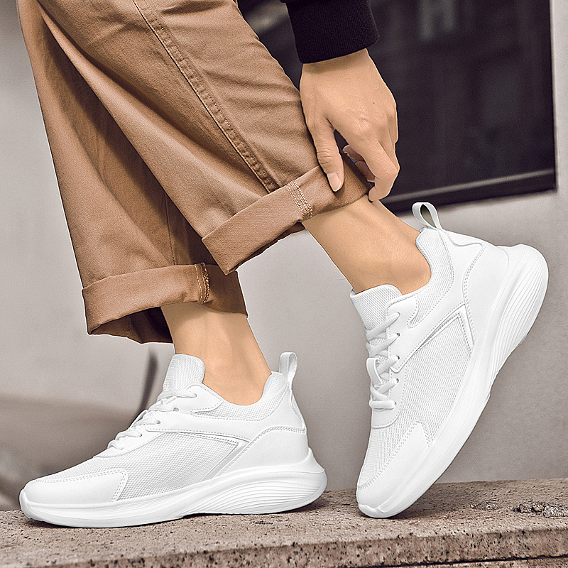 รองเท้าผ้าใบเพิ่มความสูงสำหรับ - Mens Fashion Trainers บทวิจารณ์และราคา