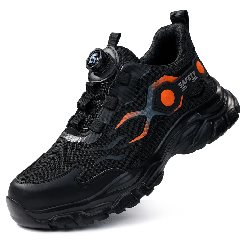 รองเท้าทำงานหัวเหล็กสำหรับผู้ช - Mens Fashion Trainers บทวิจารณ์และราคา