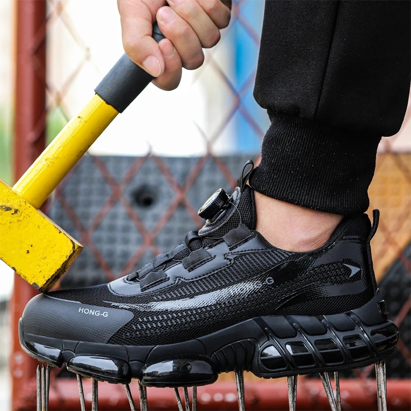 รองเท้าบูทงานเหมืองแฟชั่นปุ่มห - Mens Fashion Trainers บทวิจารณ์และราคา