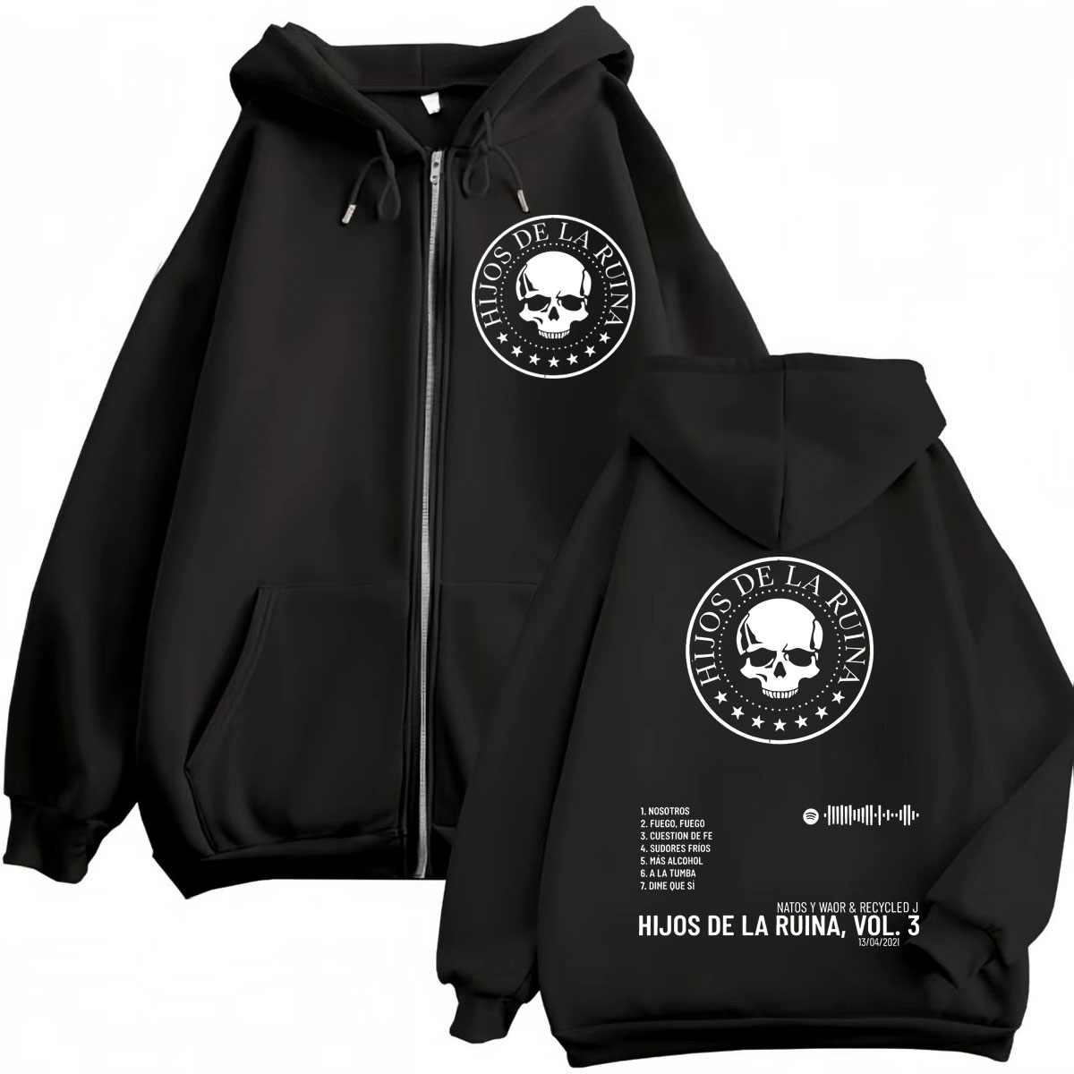 เสื้อฮู้ดซิป Rap Duo Natos Y W - Mens Fashion Zip Up Hoodies บทวิจารณ์และราคา