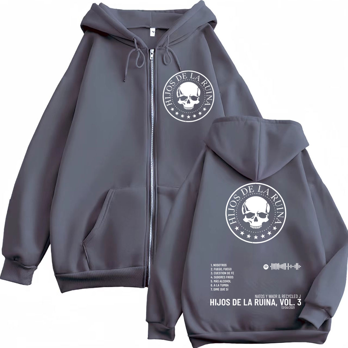 เสื้อฮู้ดซิป Rap Duo Natos Y W - Mens Fashion Zip Up Hoodies บทวิจารณ์และราคา