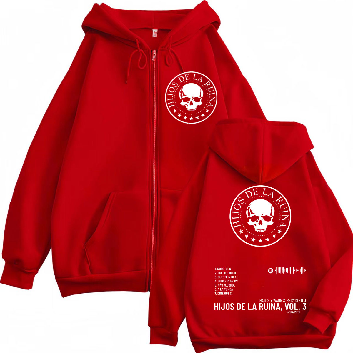 เสื้อฮู้ดซิป Rap Duo Natos Y W - Mens Fashion Zip Up Hoodies บทวิจารณ์และราคา