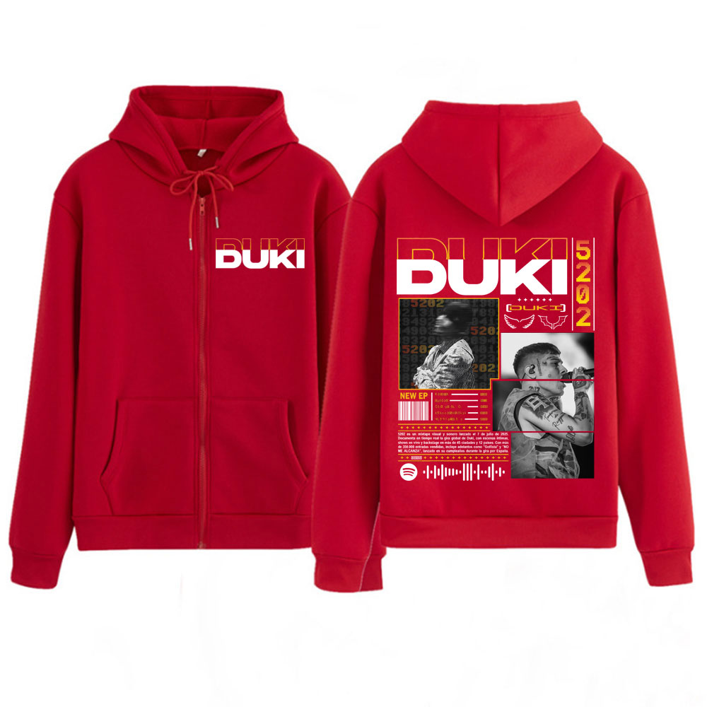เสื้อฮู้ดซิป Rapper Duki Duki  - Mens Fashion Zip Up Hoodies บทวิจารณ์และราคา