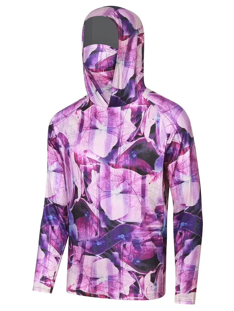 เสื้อตกปลาแบบมีฮู้ดสำหรับผู้ชา - Mens Fashion Summer บทวิจารณ์และราคา