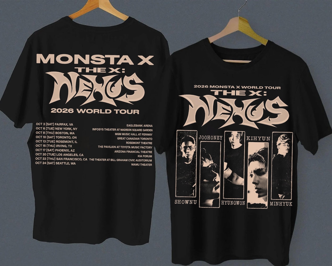 เสื้อยืด MONSTA X The X: Nexus - Men'S Fashion X บทวิจารณ์และราคา